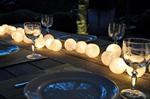 Lysk�de - Happy Lights 35 bolde. Ivory. Nyhed